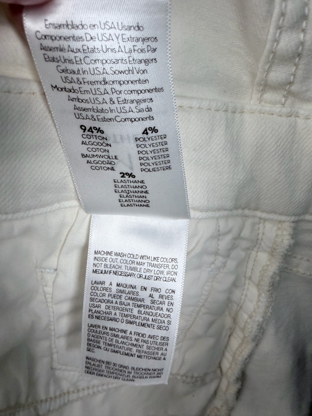 Mother White Denim Dress - Picture 10 of 14